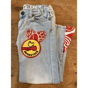 Joe's Jeans Toddler 5T Denim Hippie Woodstock Handmade Reworked